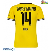 Borussia Dortmund Maximilian Beier #14 Hjemmedrakt Dame 2026-27 Kortermet